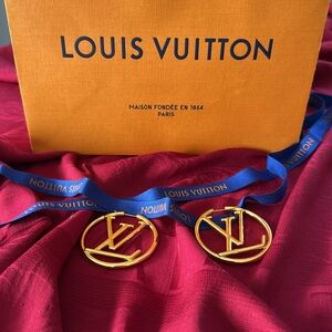 LV Louise GM hoop earrings